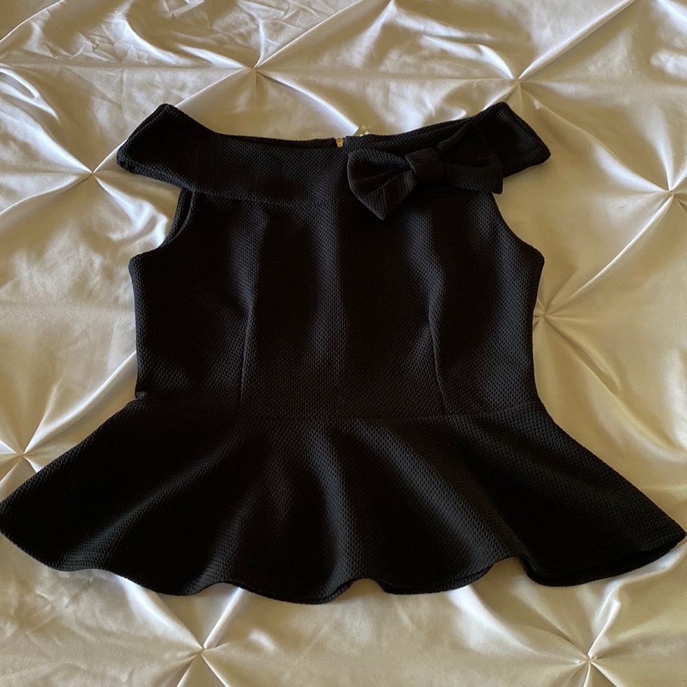 Off the Shoulder Peplum Top